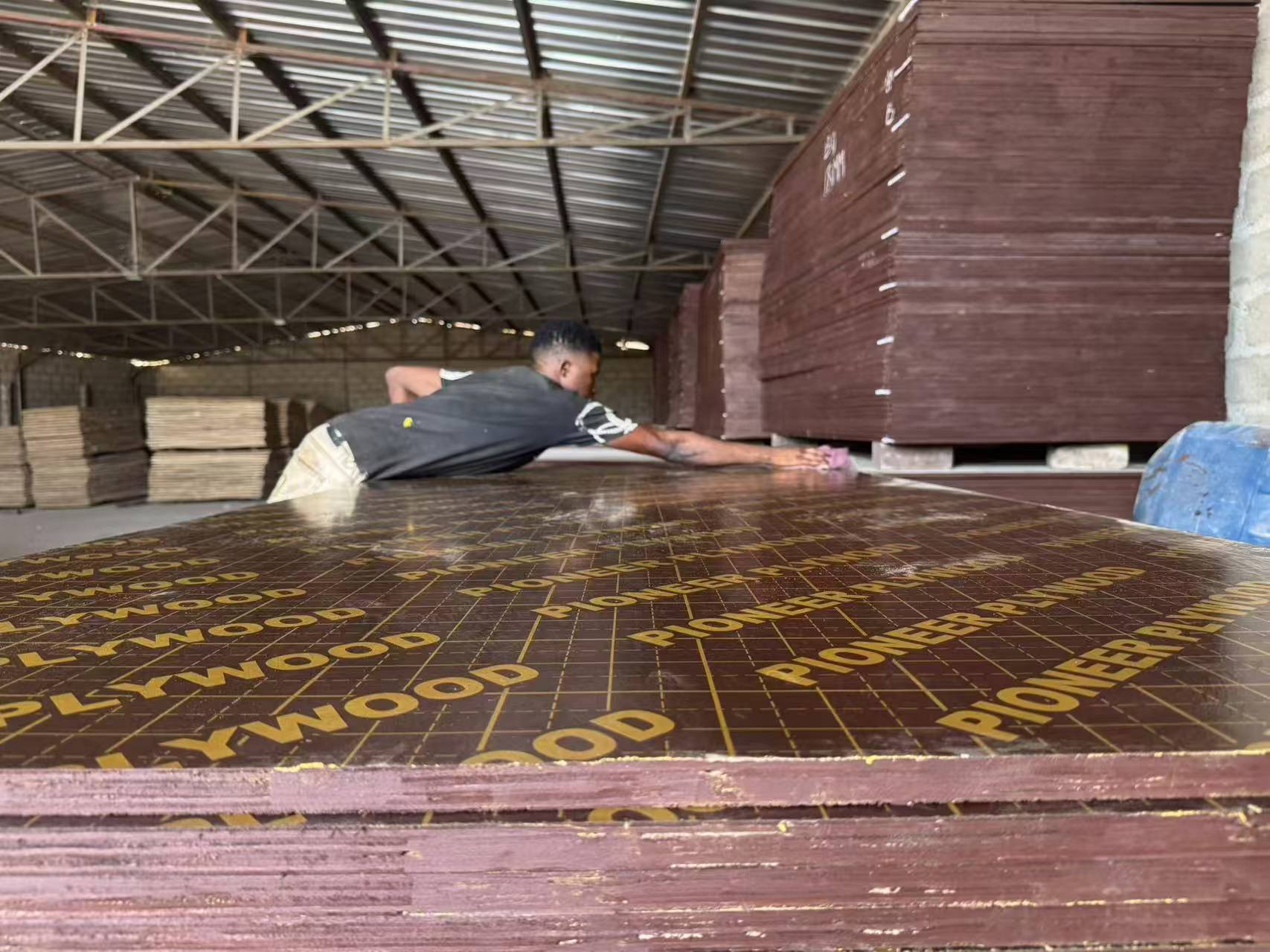 Plywood finishing